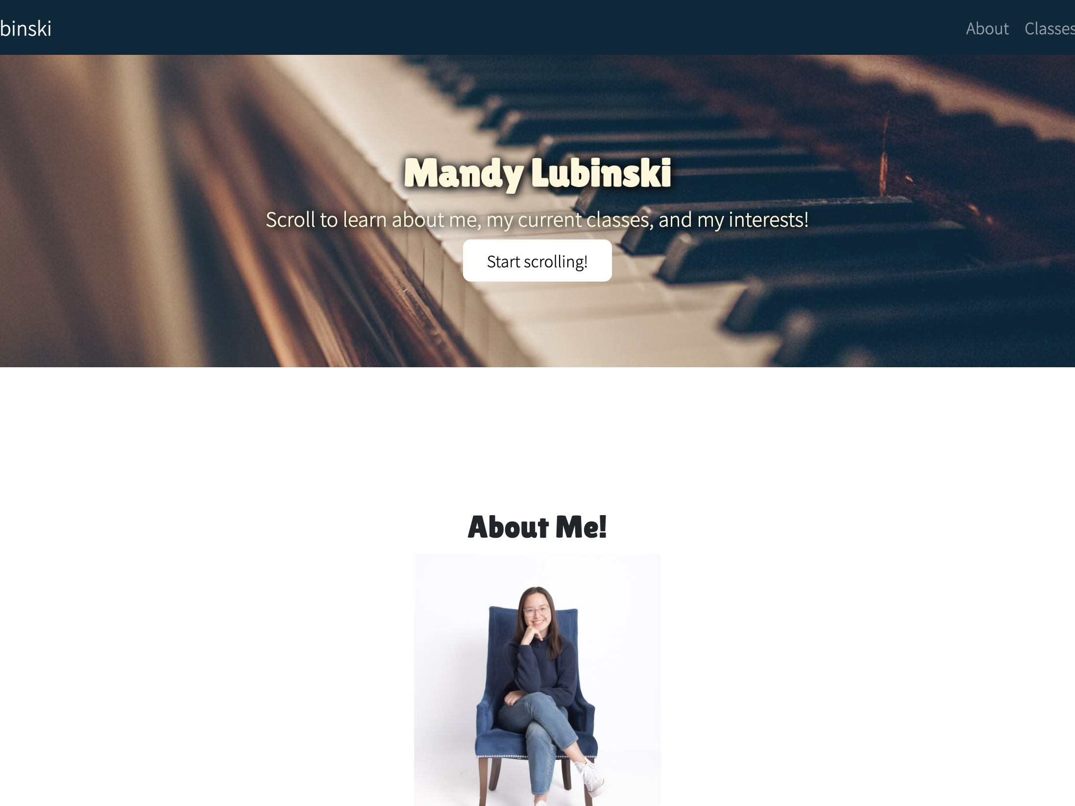 Personal Website