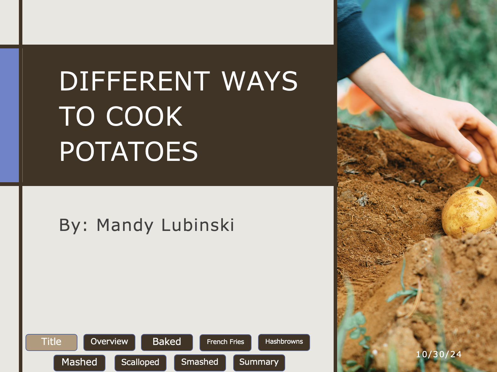 Potato Presentation
